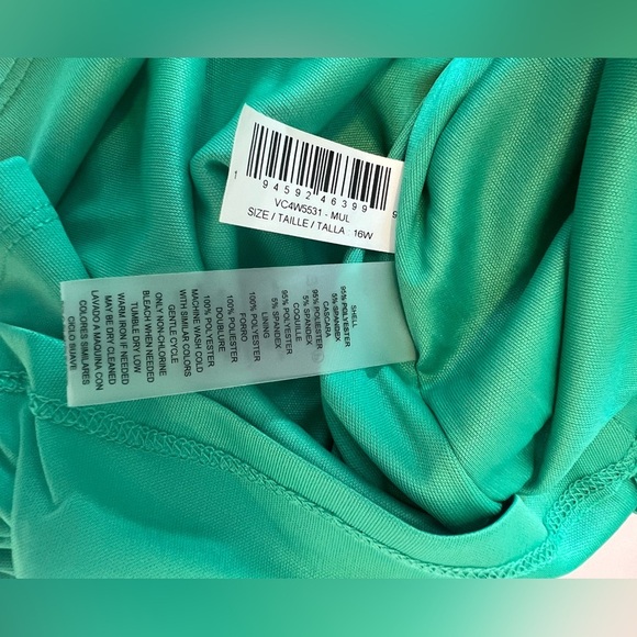 Vince Camuto Cap Sleeve Fit And Flare Multicolor Sleeveless Mini Dress - Picture 16 of 16